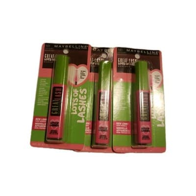 Maybelline Great Last Lots Of Last 141 Three Pack Very Black