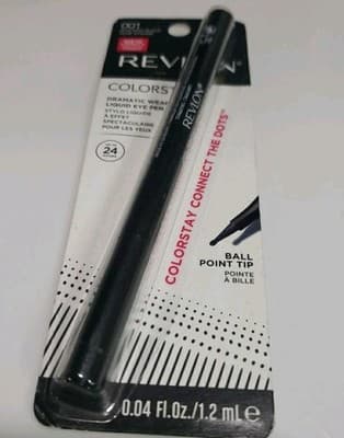 Revlon ColorStay Connect The Dots Liquid Eyeliner Pen, 001 Blackest Black