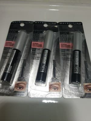 Lot of 3 Maybelline Express Brow Fast Sculpt Eyebrow Gel Mascara 264 Clear NEW