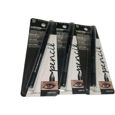 Maybelline 601 Sleek Onyx Lasting Dream Waterproof Gel Pencils 3#