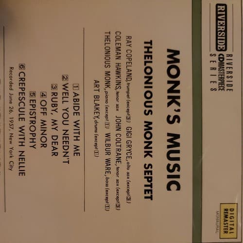 Monk Music CD - Thumbnail 2