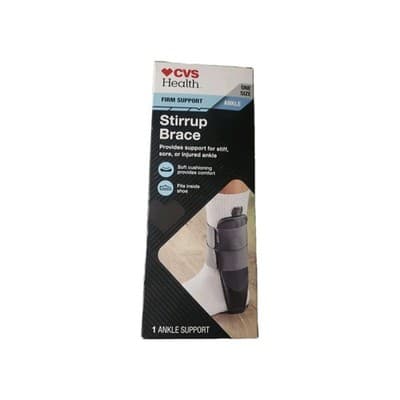 CVS Health Stirrup Ankle Brace, Firm Support - One Size