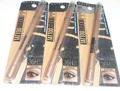 Maybelline Tattoo Studio Rose Quartz Waterproof Three Pack