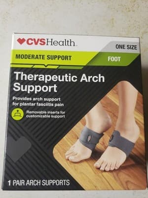 CVS Therapeutic Arch Support Moderate Support, 1 Pair - One Size