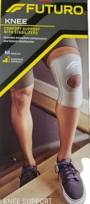 Futuro KNEE Comfort Support Brace W/ Stabilizers *Open Box*