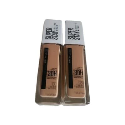 Maybelline Superstay Activewear 30 Hour Coverage 130 Buff Base 2x