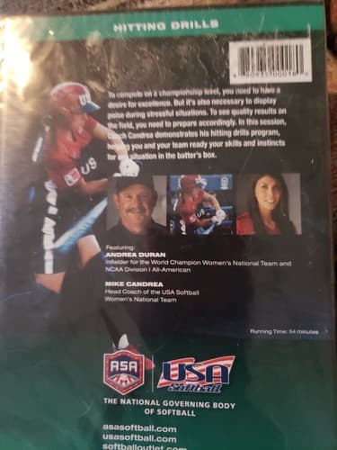 USA Softball - Instructional Series: Hitting Drills (DVD, ASA)Coach Mike Candrea - Thumbnail 2