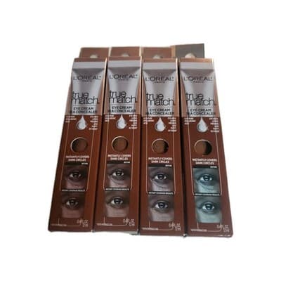 L'Oreal True Match Eye Cream in a Concealer (0.40Oz/12mL) NEW IN BOX C9-10 Lot 4