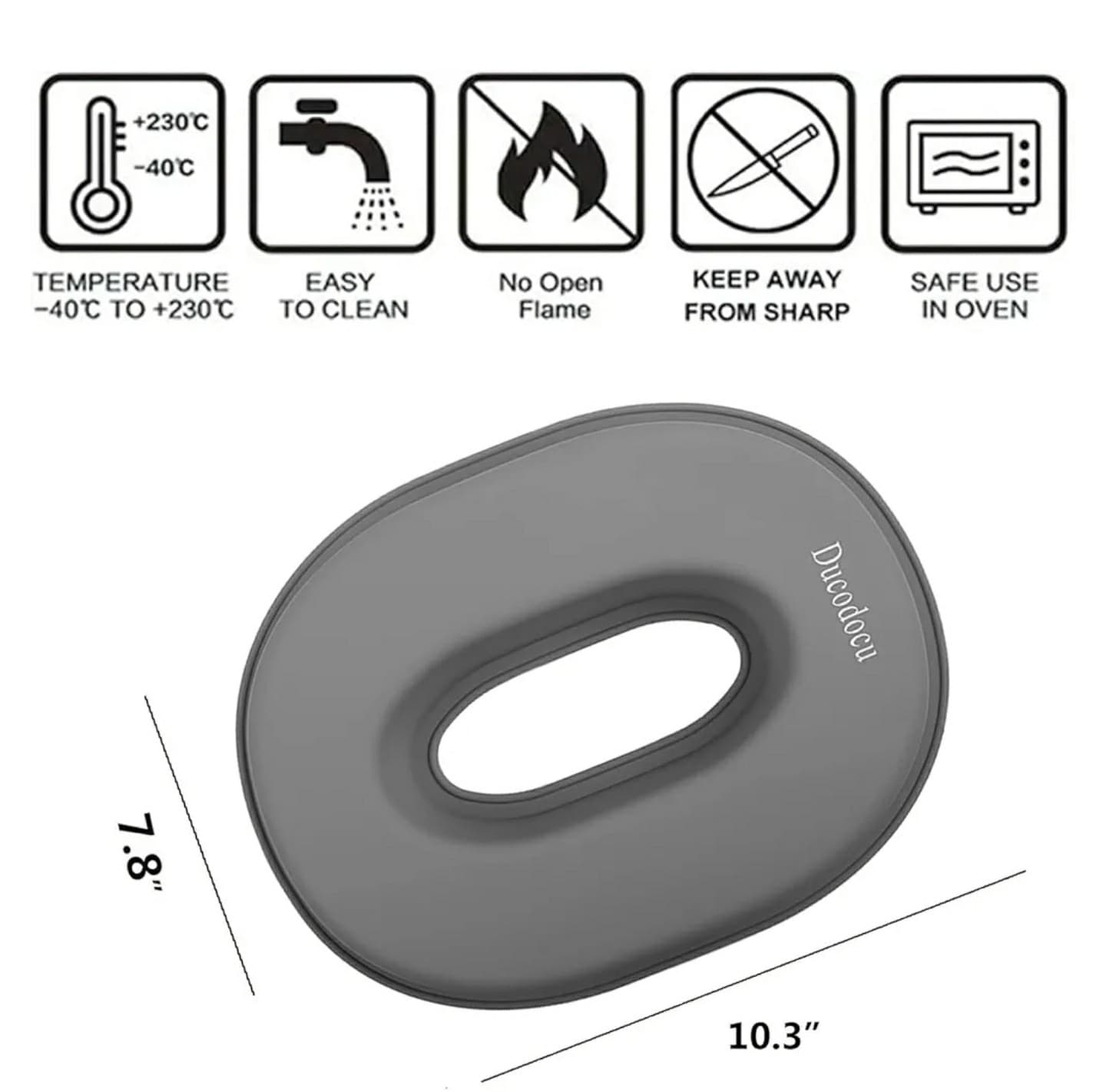 Ducodocu Silicone Number Cake Pan Large 3D Number Cake Mold Baking Forms... - Thumbnail 5