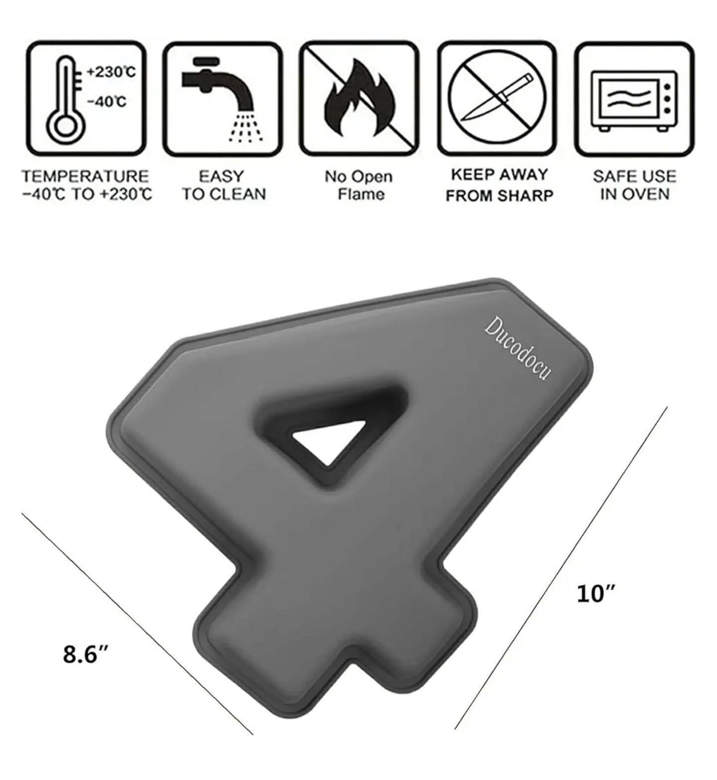 Ducodocu Silicone Number Cake Pan Large 3D Number Cake Mold Baking Forms... - Thumbnail 4