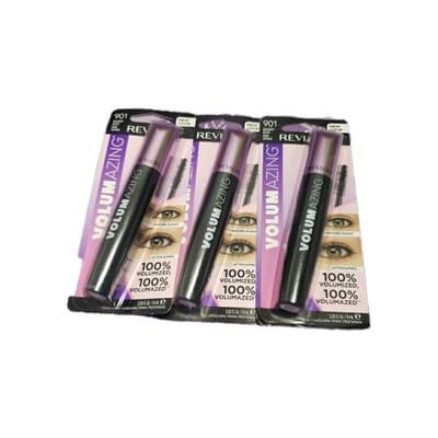 REVLON VOLUMAZING MASCARA 3-901 BLACKEST BLACK NIB