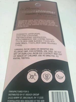 Le Mercerie Vibrant Shimmer Metallic Eyeshadows Brilliant Long Wearing Liquid 2x - Thumbnail 2