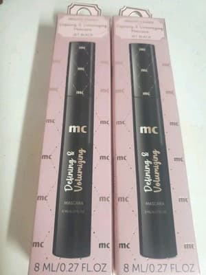 MARIE CLAIRE PARIS - DELINING & VALUMIZING MASCARA - JET BLACK X2