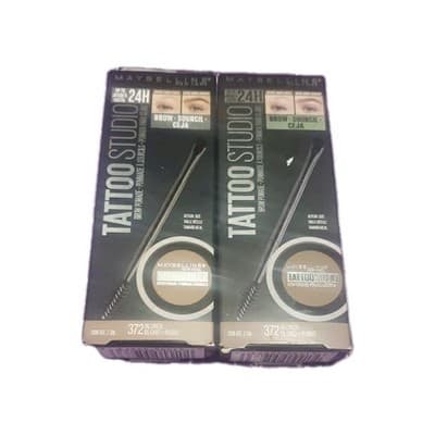 Maybelline Tattoo Studio Brow 2-Pomade 372 Blonde .106oz - New