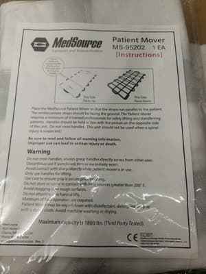 Medsource MS-95202 Patient Mover