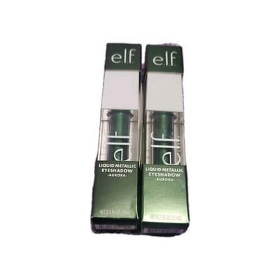 e.l.f Liquid Glitter Eyeshadow Aurora 82990 2PACK x 0.1oz