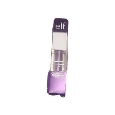 e.l.f. Liquid Metallic Eyeshadow, Supernova Purple 0.1 Fl Oz