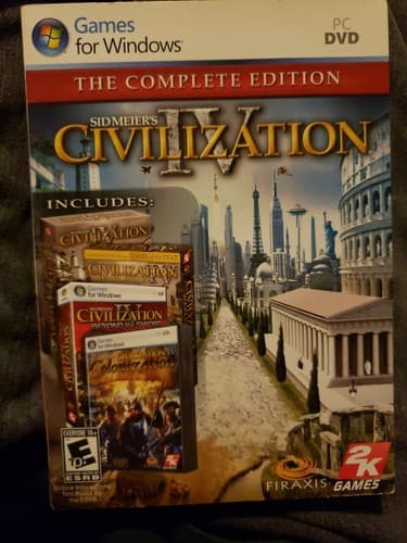 Sid Meier's Civilization IV: The Complete Edition (PC, 2009)
