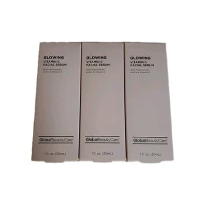 Global Beauty Care Glowing Vitamin C Facial Serum 1 Fl Oz Lot Of 2 Free Shipping