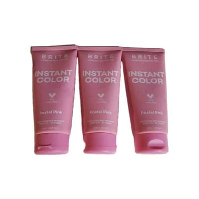 3 Brite Pastel Pink Semi-Permanent Hair Color Vegan & Cruelty-Free