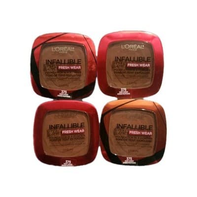 4-L'Oreal Infallible 24-hour Fresh Wear 375 Deep Amber