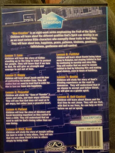 NEW CREATION 8 Week Elementary School Curriculum CD DVD Set Christian Homeschool - Thumbnail 2