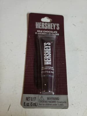 -New HERSHEY’S Milk Chocolate Flavored Lip Gloss.