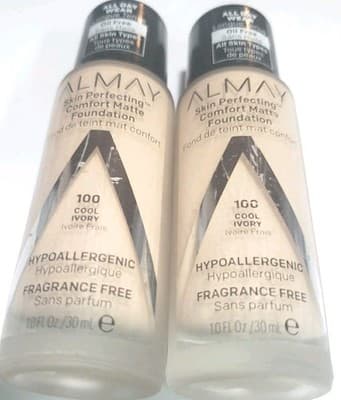 ALMAY Skin Perfecting Comfort Matte Foundation All Day Where Oil Free All...