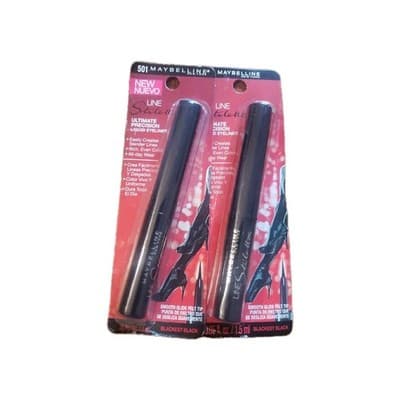 2-Maybelline New York Line Stiletto Eyeliner - Black