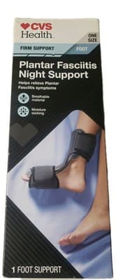 CVS Health Plantar Fasciitis Night Firm Support Foot - One Size Open Box