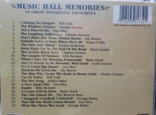 Music Hall Memories CD (2003) - Thumbnail 2