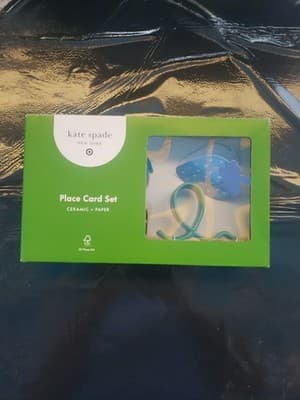 20 Piece Set Place Cards and & Holders - Kate Spade New York X Target-NIB!