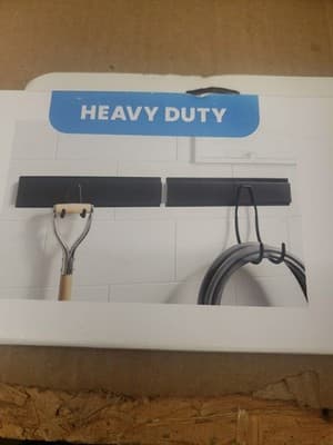 Right Room Heavy Duty Steel Hook Rail Set Works With Bathroom Heavy Duty... - Thumbnail 2