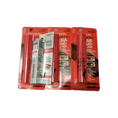 3-Revlon-So Fierce! Mascara With L'Oreal Clear Brow Coat Free