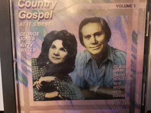 VG George Jones & Kitty Wells - Country Gospel At It's Best Volume 1 (1994) CD