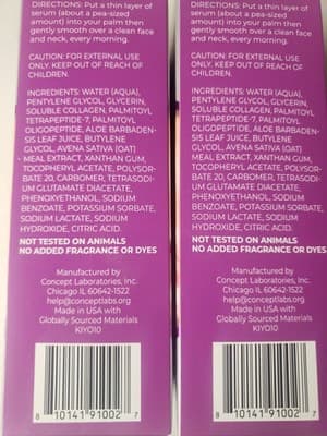 Kiyo Collagen Vitamin E Serum Anti Aging Fine Lines Dark Spots Authentic 2 Pack - Thumbnail 3