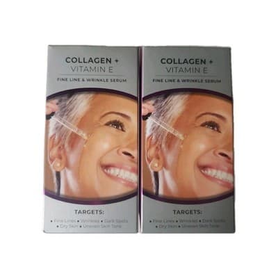 Kiyo Collagen Vitamin E Serum Anti Aging Fine Lines Dark Spots Authentic 2 Pack - Thumbnail 2