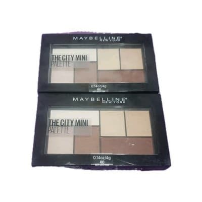 Maybelline New York The City Eyeshadow Palette. Matte About Town [480]. Set 2