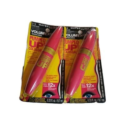 Maybelline 2 The Colossal Volum' Express Mascara With Collagen 12x