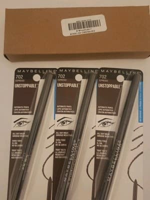 3-Maybelline 702 Expresso Unstoppable Automatic Pencil