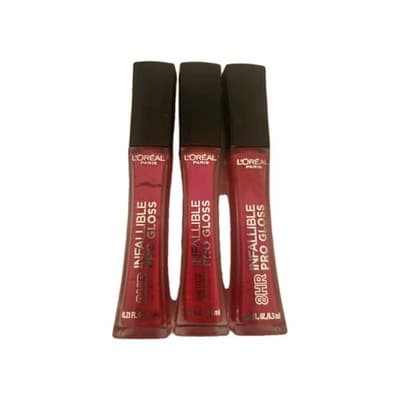 3-L'Oreal Infallible Progloss 8-hour 140 Pink