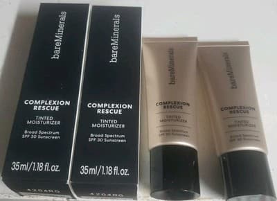 bareMinerals Complexion Rescue 2 Pack Tinted Hydrating Gel Cream Suede 04