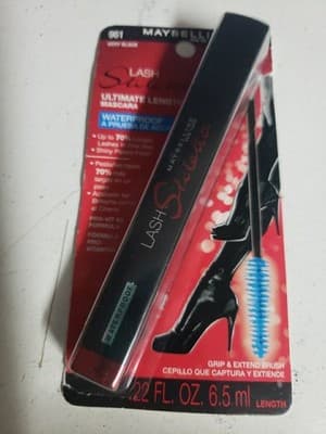 Maybelline Lash Stiletto Ultimate Length Mascara 961 Very Black WATERPROOF NEW