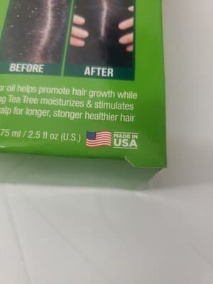 2-Difeel Premium Castor + Tea Tree Pro-Growth Hair Oil (2.5 oz) - Thumbnail 3