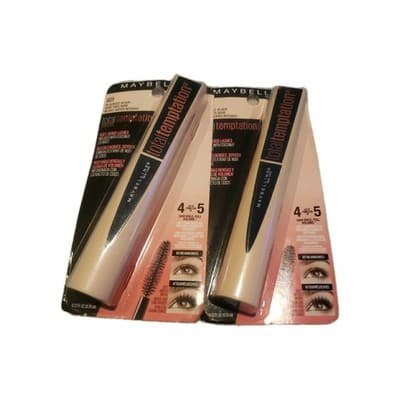 2-Maybelline Total Temptation Mascara 601 Blackest Black