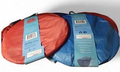 NEW Sun N Splash Baby Pool Tent Crab Red and Blue.