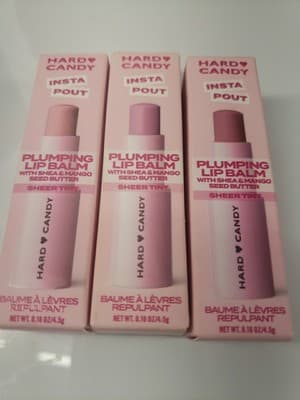 Hard Candy Flumping Lip Balm With Shea And Mango Seed Butter Sheer Tint