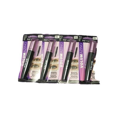 (4x) Revlon Volumazing Mascara Sealed 0.30 fl oz Each 903 - Blackened Brown