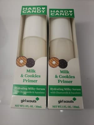 Hard Candy 2 Girl Scouts Milk & Cookies Face Primer for Hydrated Dewy Skin
