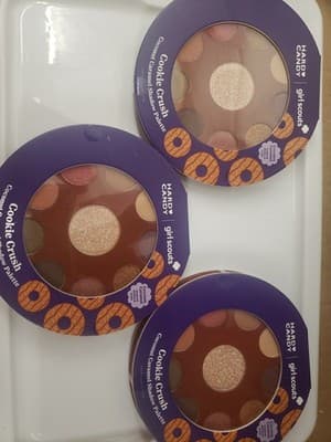 Girl Scout Cookie Crush Inspired Coconut Caramel 3 Shadow Palette Hard Candy NEW